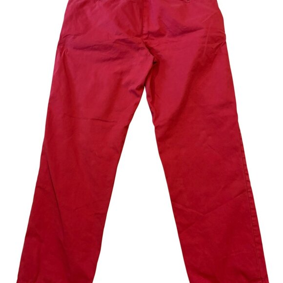 Brooks Brothers Clark Fit Salmon Chino Pants W31/L30 Cotton Mens Casual Wear - Picture 3 of 8